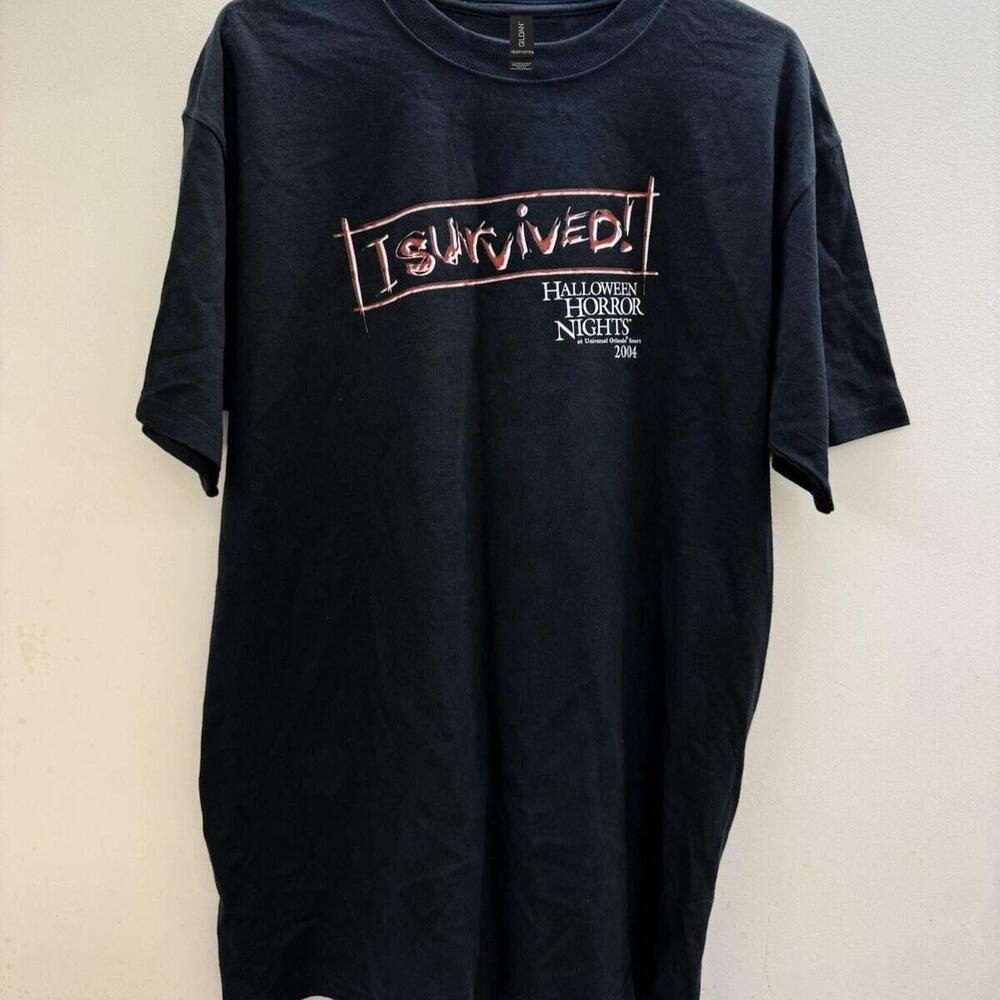 Black And Red  Horror Night Shirt
